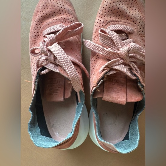 New Balance ML1978 Pink Suede Vibram Sole Trainers 'Dusted Peach Size 7 - Picture 5 of 13